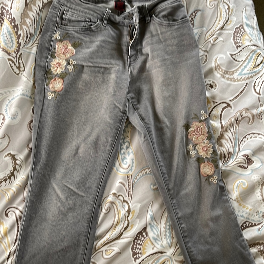 This is cute pair of jeans that would go with ankle boots